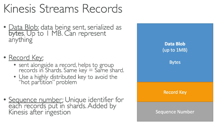 kinesis streams records